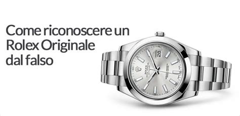 imitazione rolex un contrassegno|In evidenza: come riconoscere un Rolex falso.